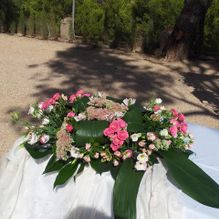 Floristería Roser arreglo floral para boda